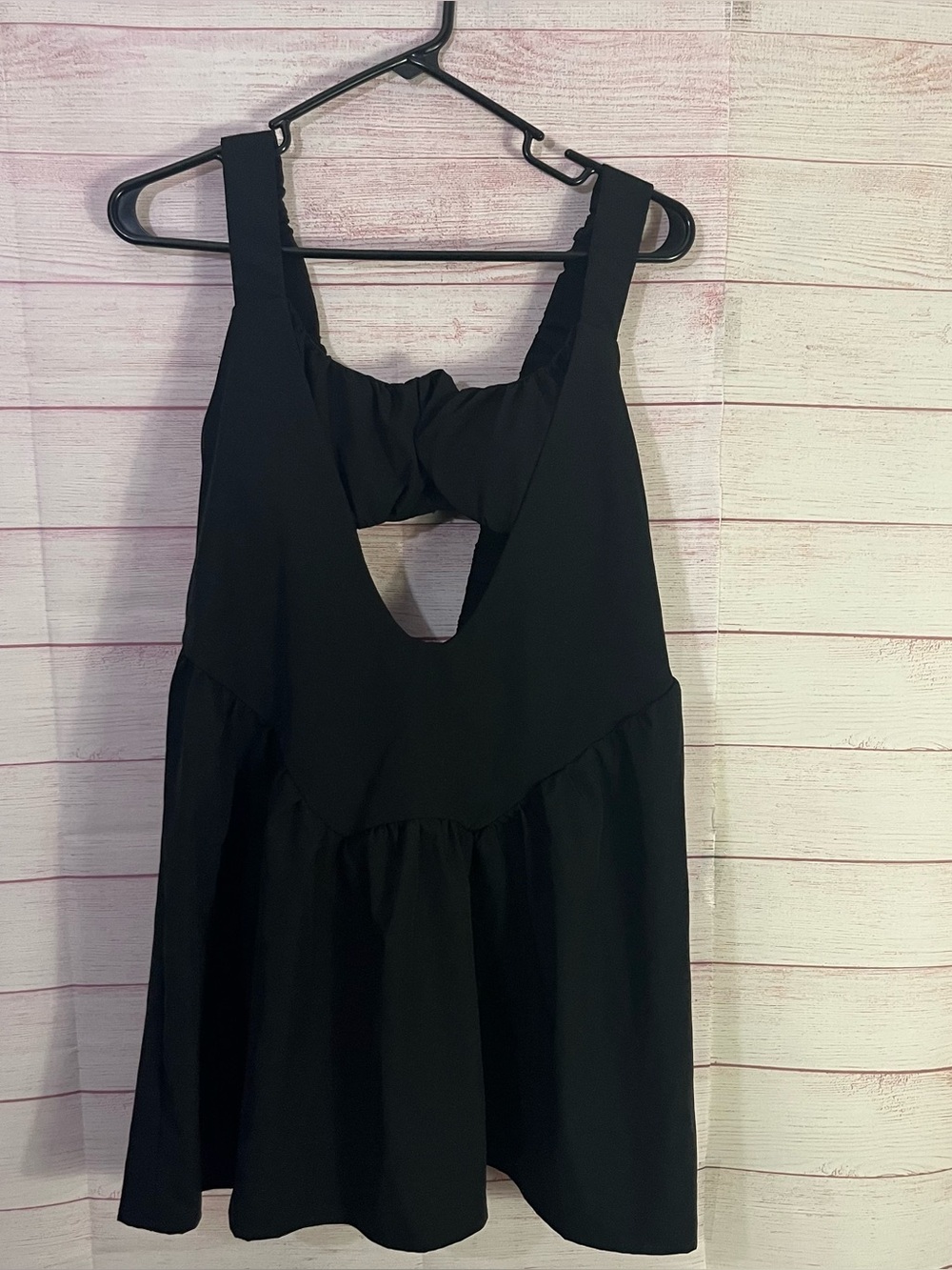 ANOTHERCHILL Black Built In Activewear Tennis Pickle Ball Dress Small‎